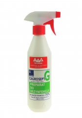 Preparat do dezynfekcji i czyszczenia rąk, masek ochronnych i kombinezonów CAGROSEPT G